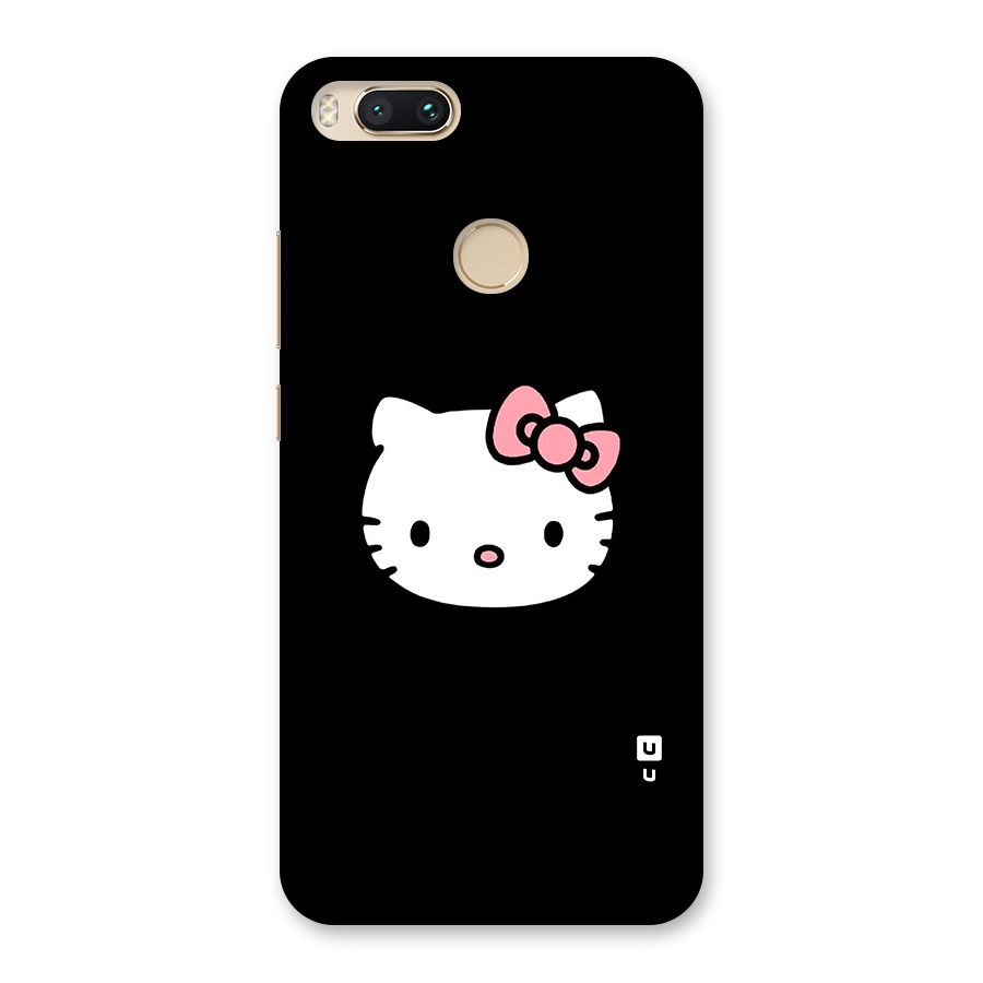 Kitty Cute Back Case for Mi A1