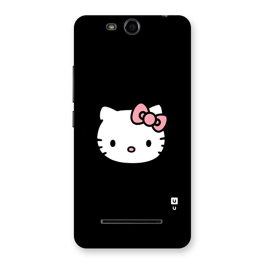 Kitty Cute Back Case for Micromax Canvas Juice 3 Q392
