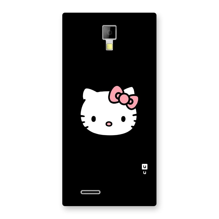 Kitty Cute Back Case for Micromax Canvas Xpress A99