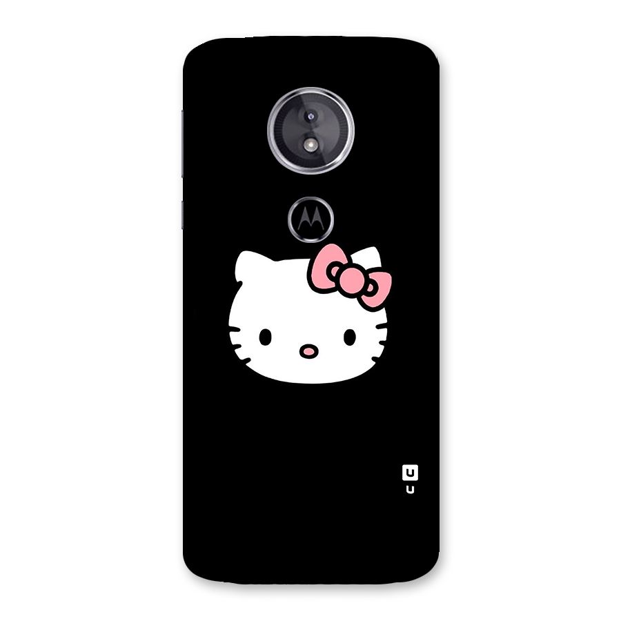 Kitty Cute Back Case for Moto E5