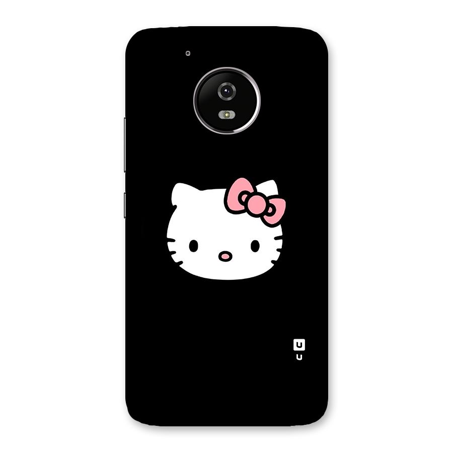 Kitty Cute Back Case for Moto G5