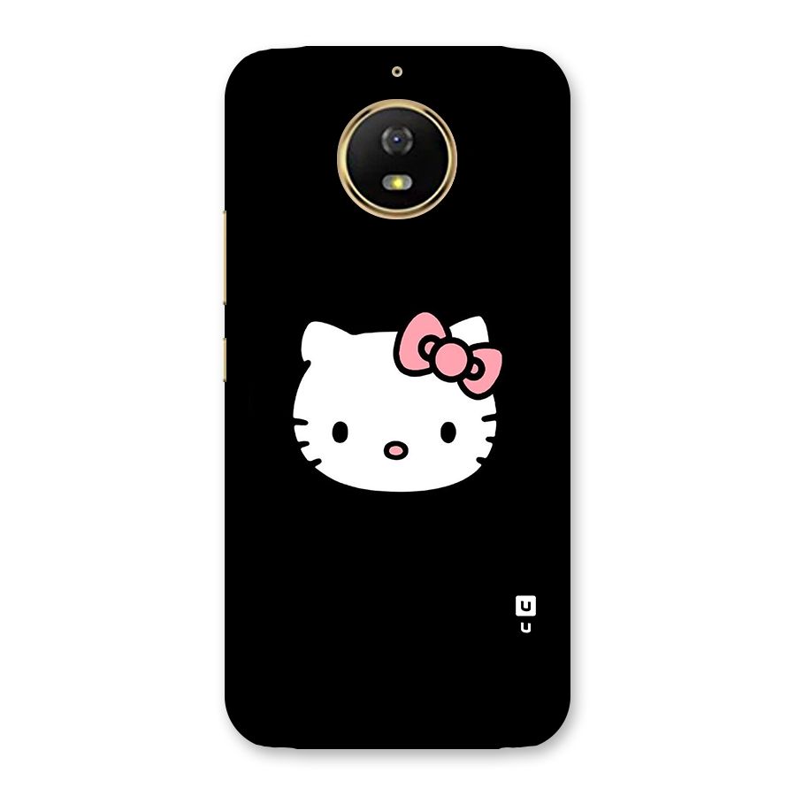 Kitty Cute Back Case for Moto G5s