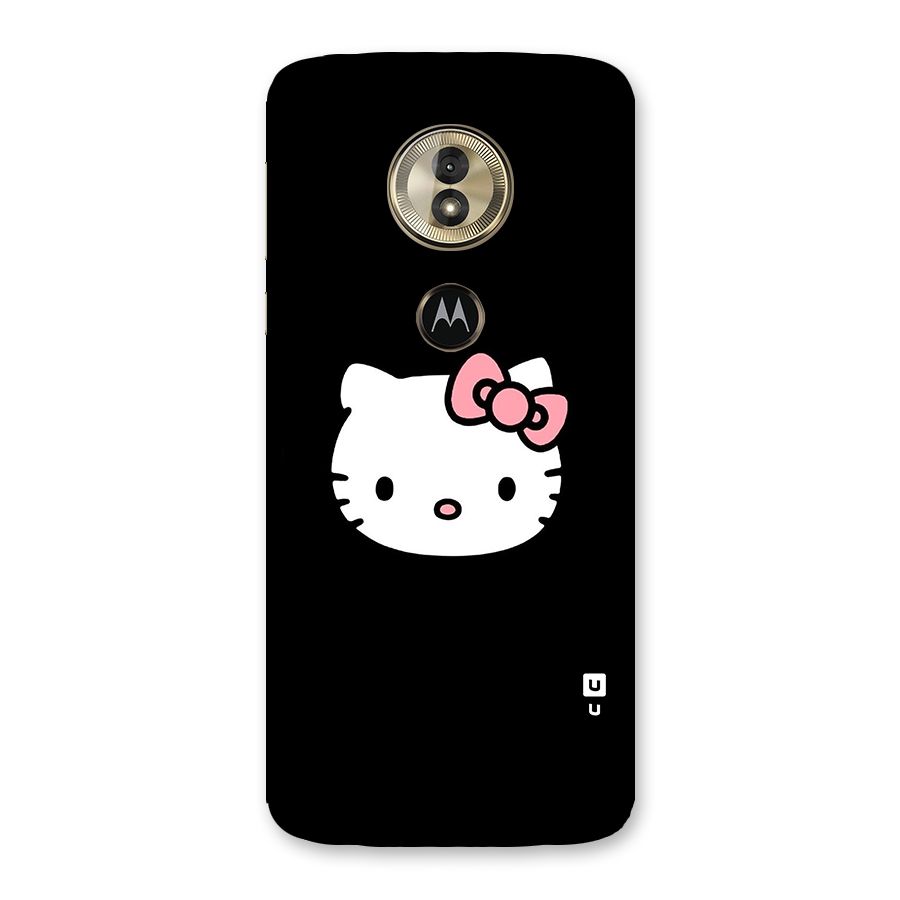 Kitty Cute Back Case for Moto G6 Play