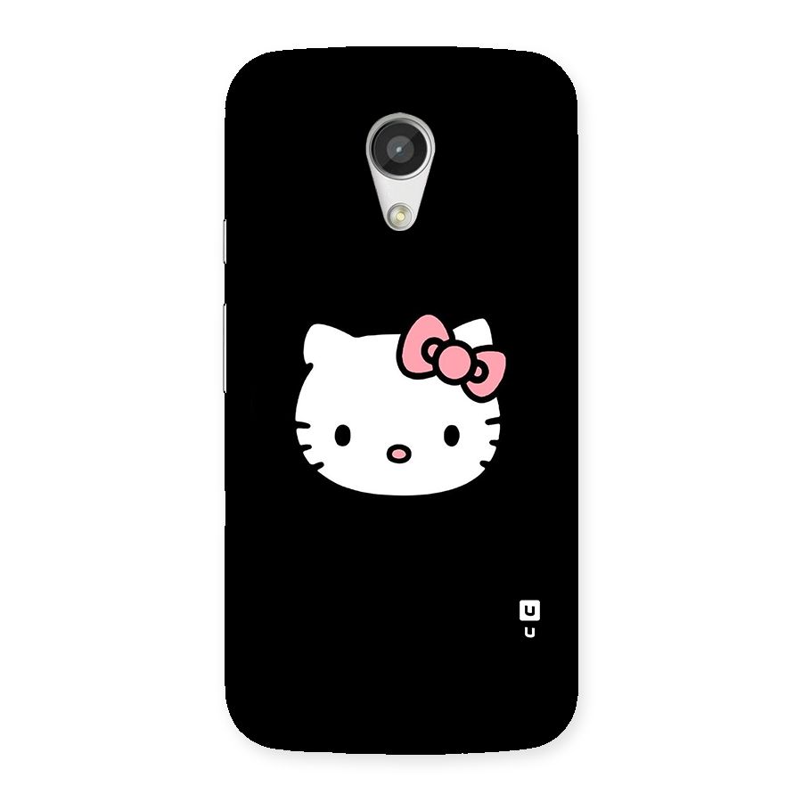Kitty Cute Back Case for Moto G 2nd Gen