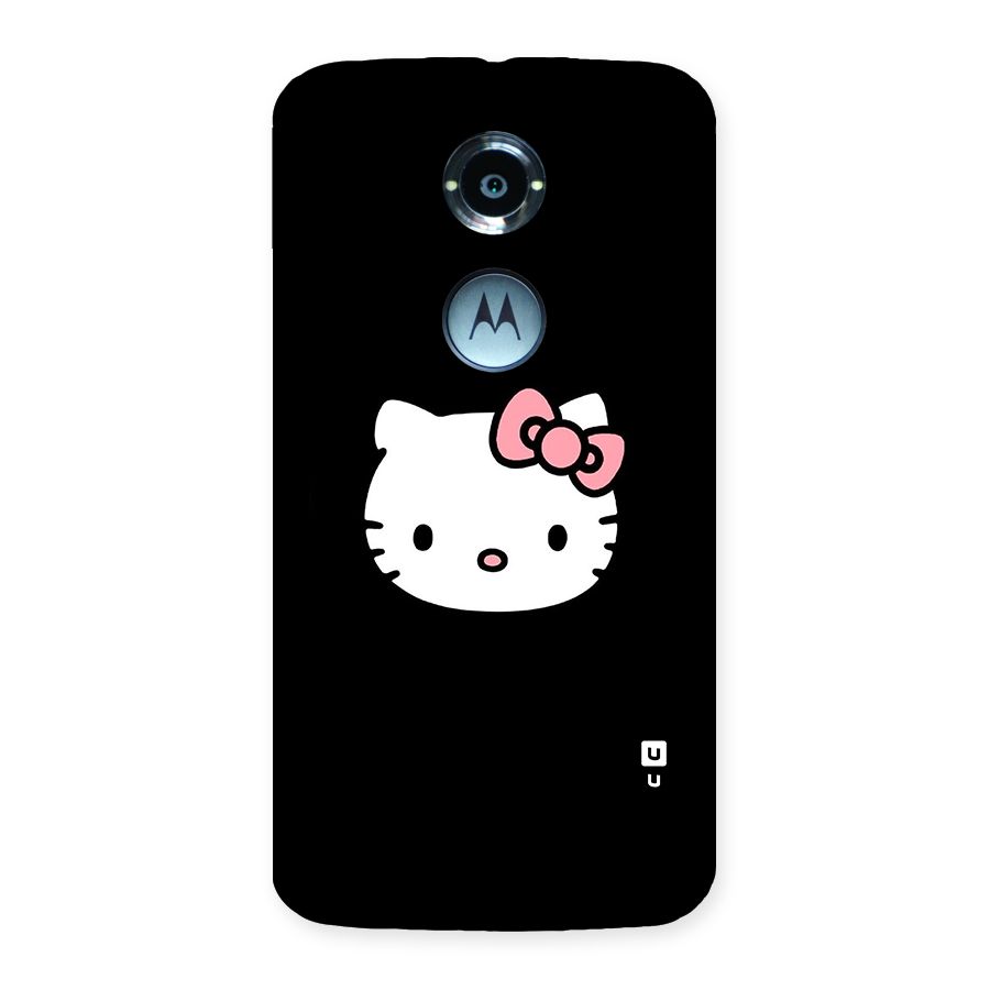 Kitty Cute Back Case for Moto X 2nd Gen