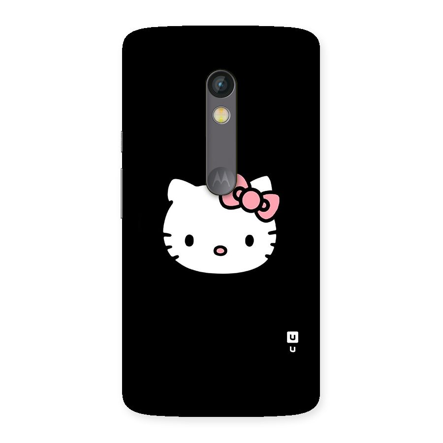 Kitty Cute Back Case for Moto X Play