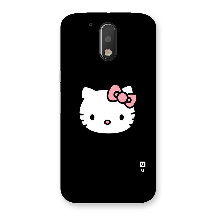 Kitty Cute Back Case for Motorola Moto G4 Plus
