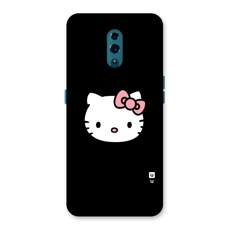 Kitty Cute Back Case for Oppo Reno