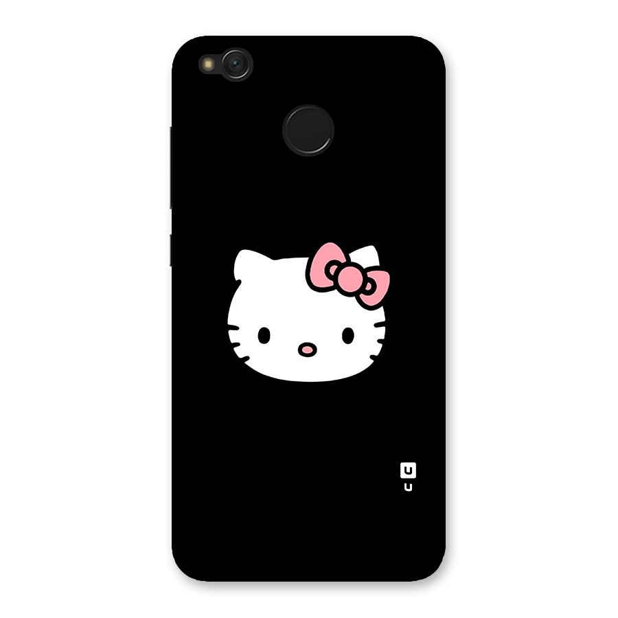 Kitty Cute Back Case for Redmi 4