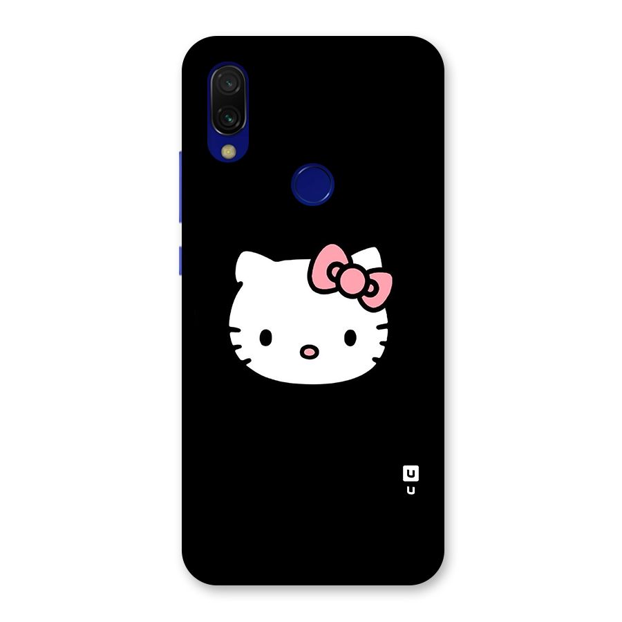 Kitty Cute Back Case for Redmi 7