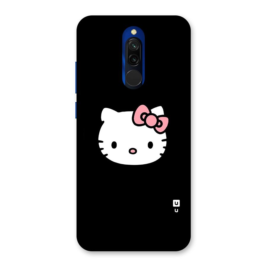 Kitty Cute Back Case for Redmi 8