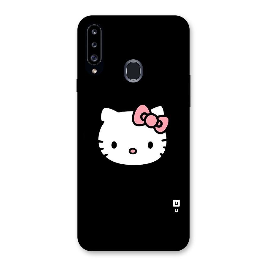 Kitty Cute Back Case for Samsung Galaxy A20s