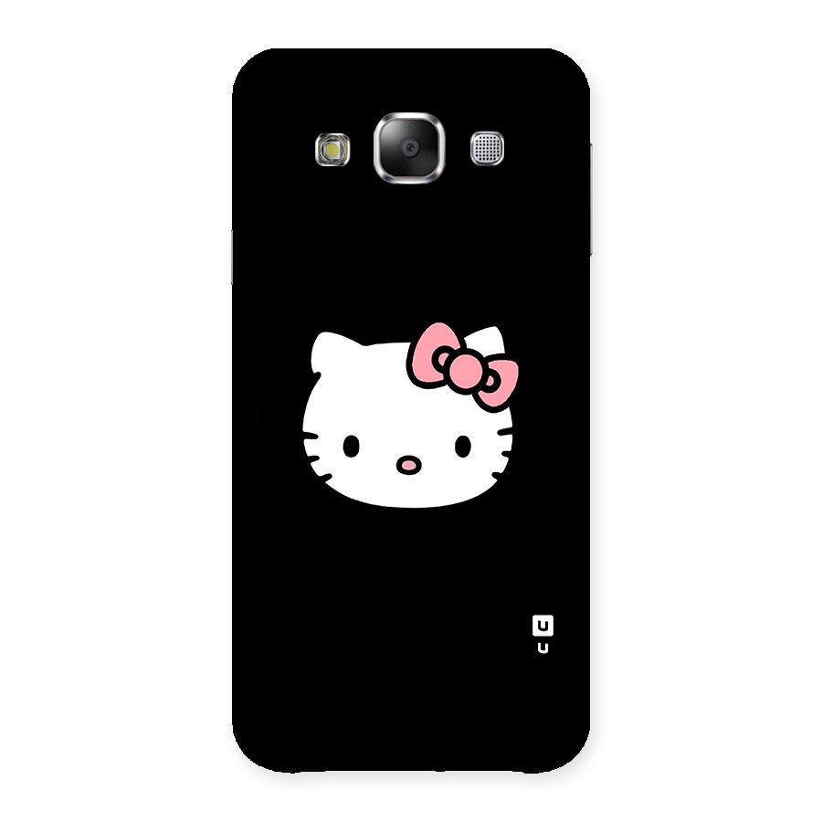 Kitty Cute Back Case for Samsung Galaxy E5
