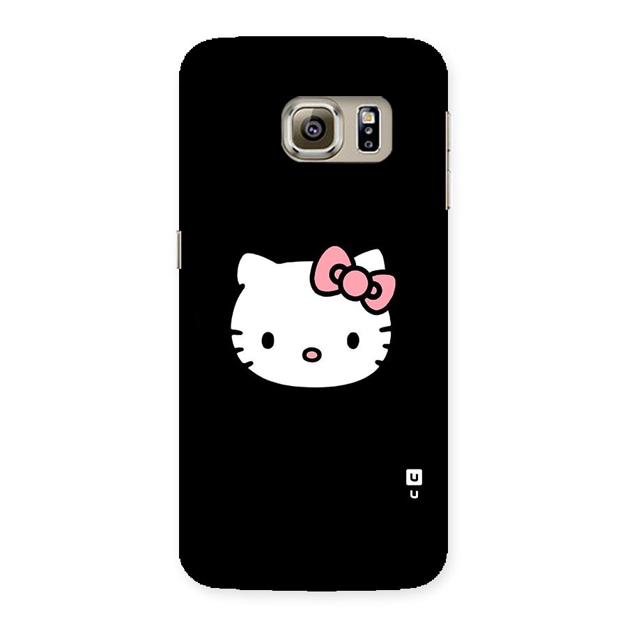 Kitty Cute Back Case for Samsung Galaxy S6 Edge