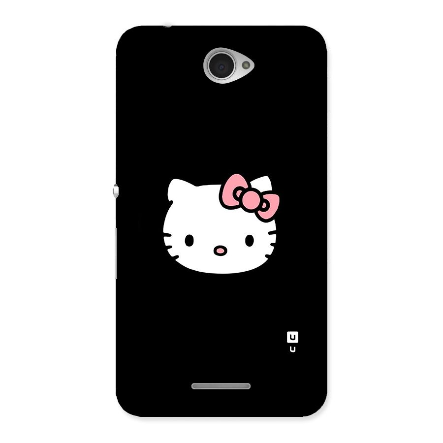 Kitty Cute Back Case for Sony Xperia E4
