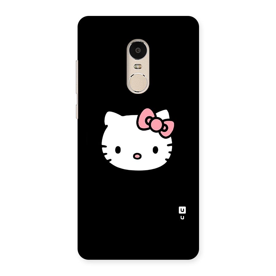 Kitty Cute Back Case for Xiaomi Redmi Note 4