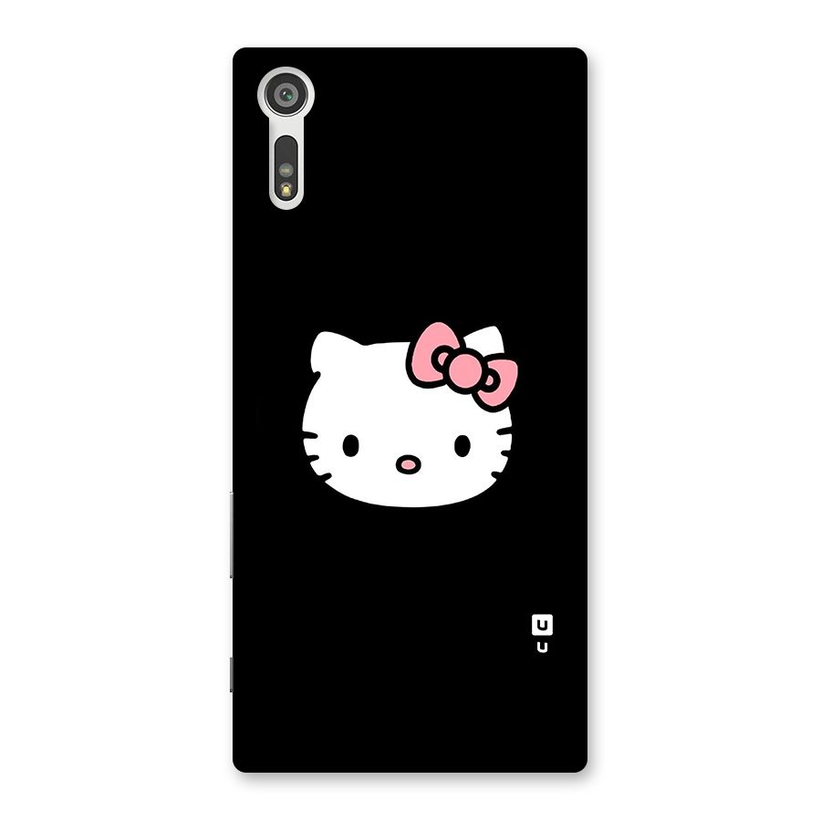 Kitty Cute Back Case for Xperia XZ