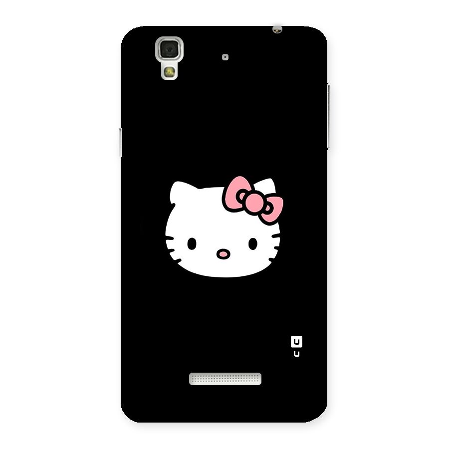 Kitty Cute Back Case for YU Yureka Plus