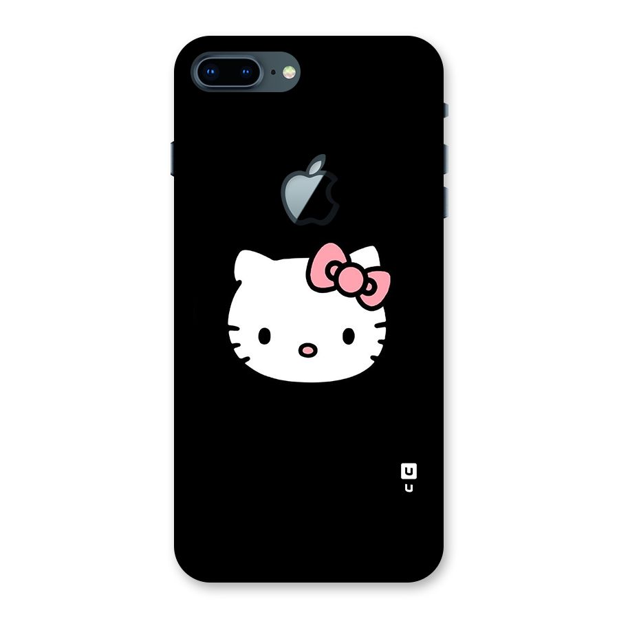 Kitty Cute Back Case for iPhone 7 Plus Apple Cut