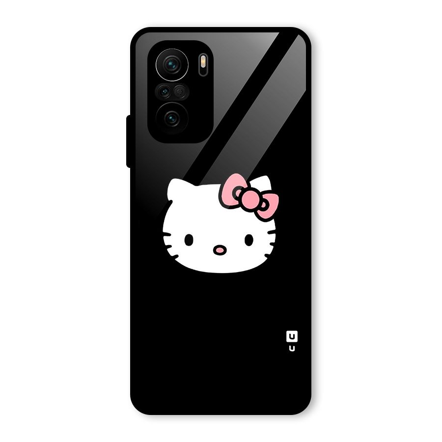 Kitty Cute Glass Back Case for Mi 11x