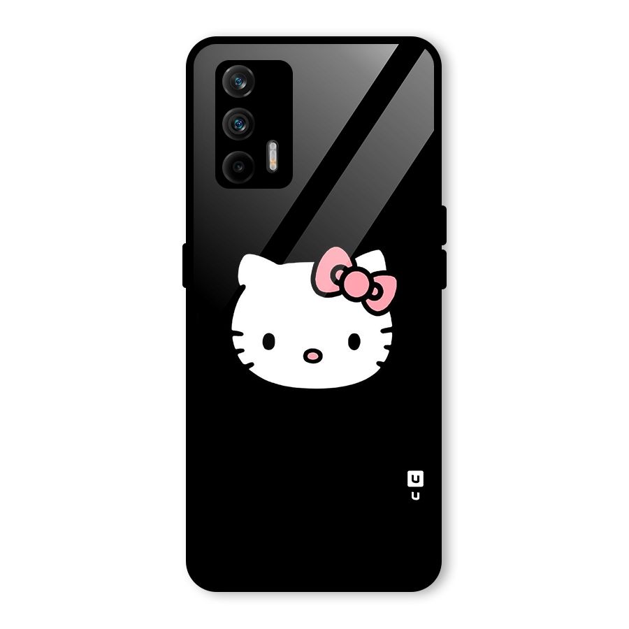 Kitty Cute Glass Back Case for Realme GT 5G