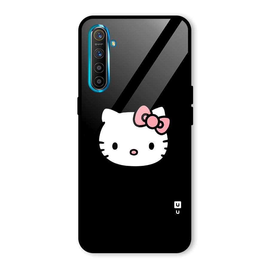 Kitty Cute Glass Back Case for Realme X2