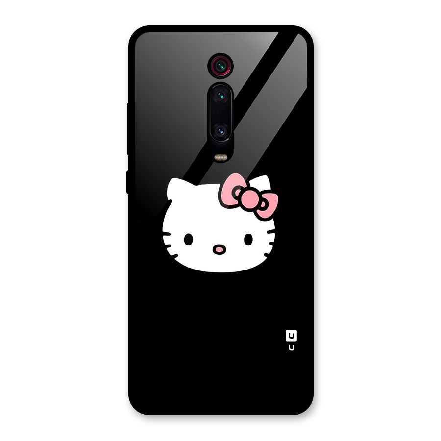 Kitty Cute Glass Back Case for Redmi K20