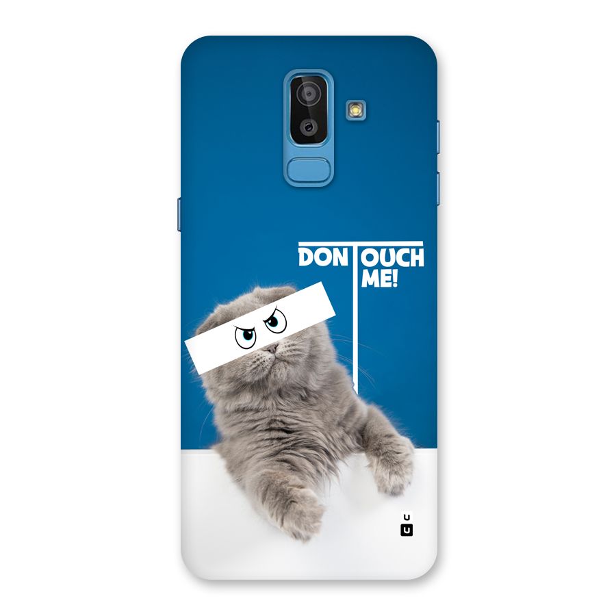 Kitty Dont Touch Back Case for Galaxy J8