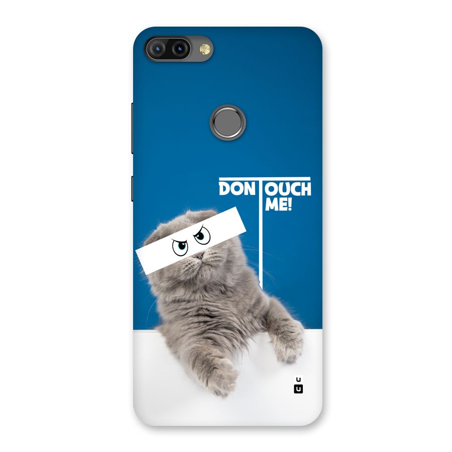 Kitty Dont Touch Back Case for Infinix Hot 6 Pro