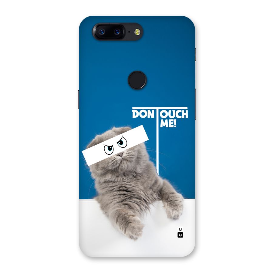 Kitty Dont Touch Back Case for OnePlus 5T