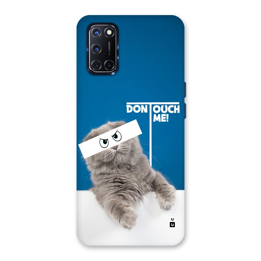 Kitty Dont Touch Back Case for Oppo A52