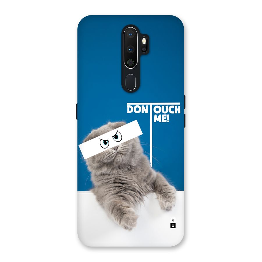 Kitty Dont Touch Back Case for Oppo A5 (2020)