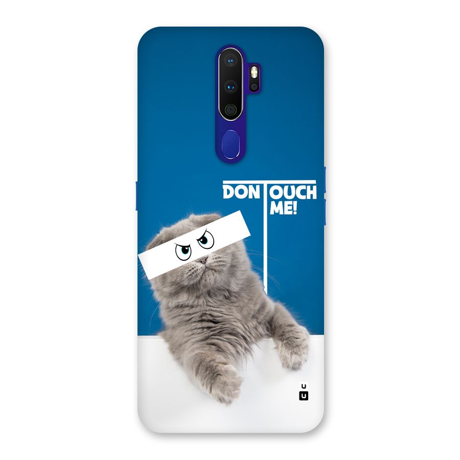 Kitty Dont Touch Back Case for Oppo A9 (2020)