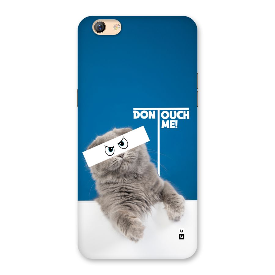 Kitty Dont Touch Back Case for Oppo F3 Plus