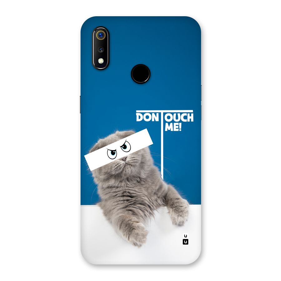 Kitty Dont Touch Back Case for Realme 3