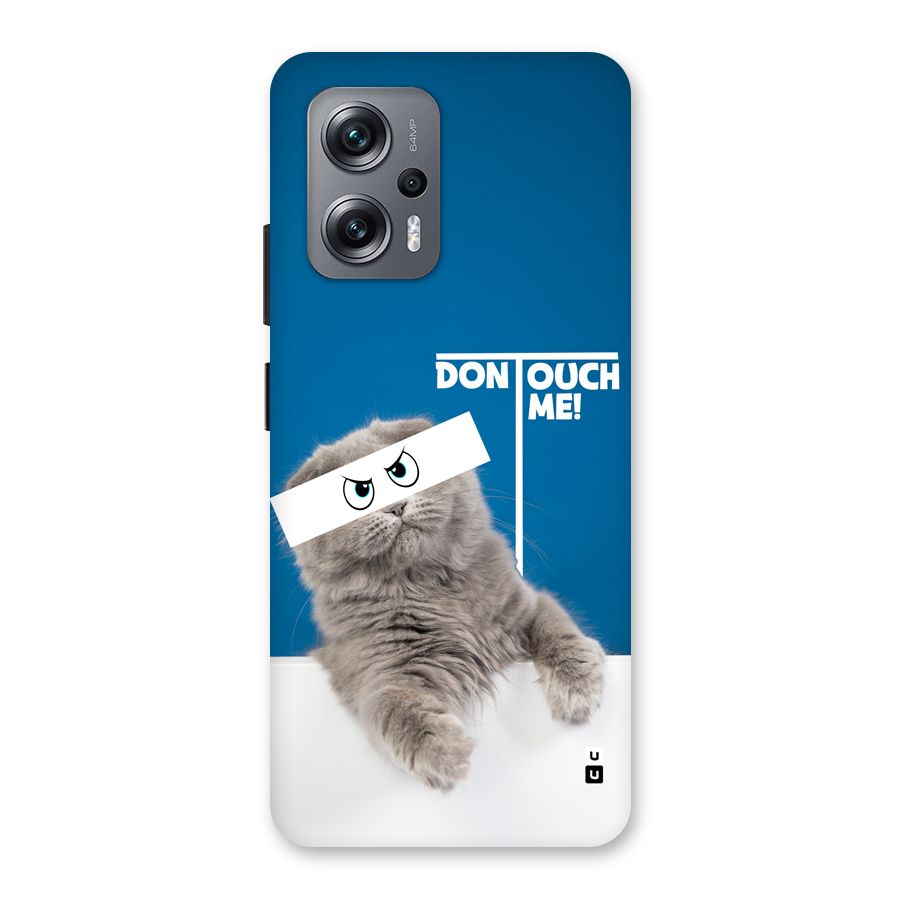 Kitty Dont Touch Back Case for Redmi K50i