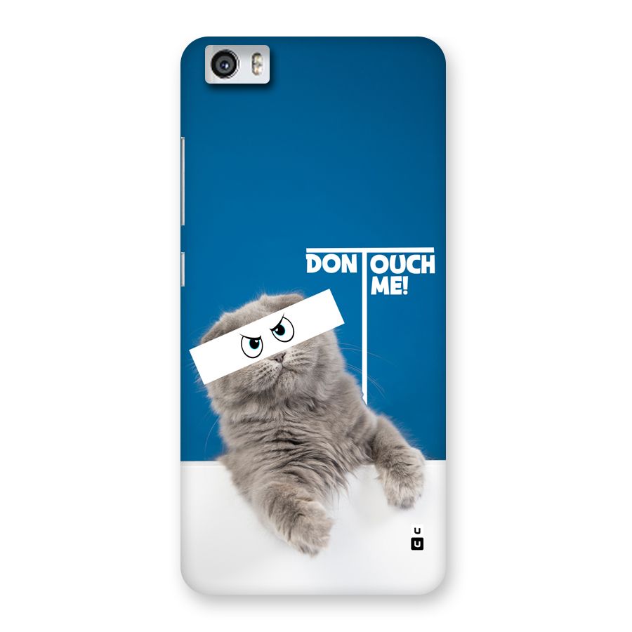 Kitty Dont Touch Back Case for Redmi Mi 5