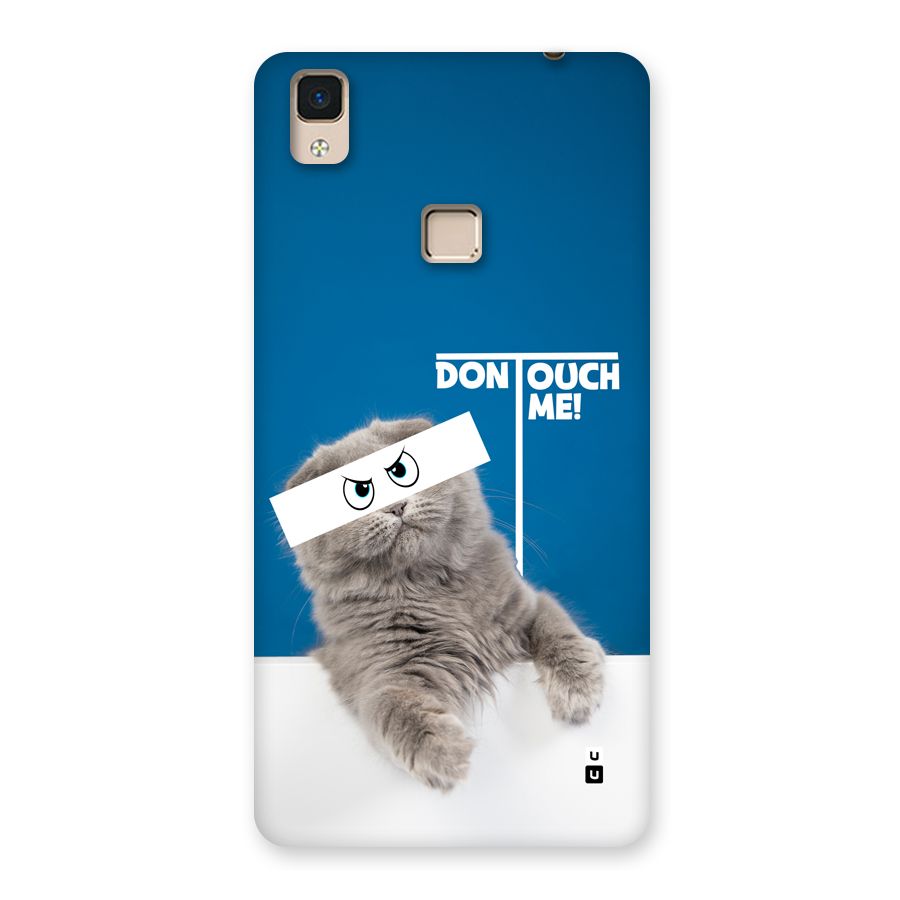 Kitty Dont Touch Back Case for V3 Max