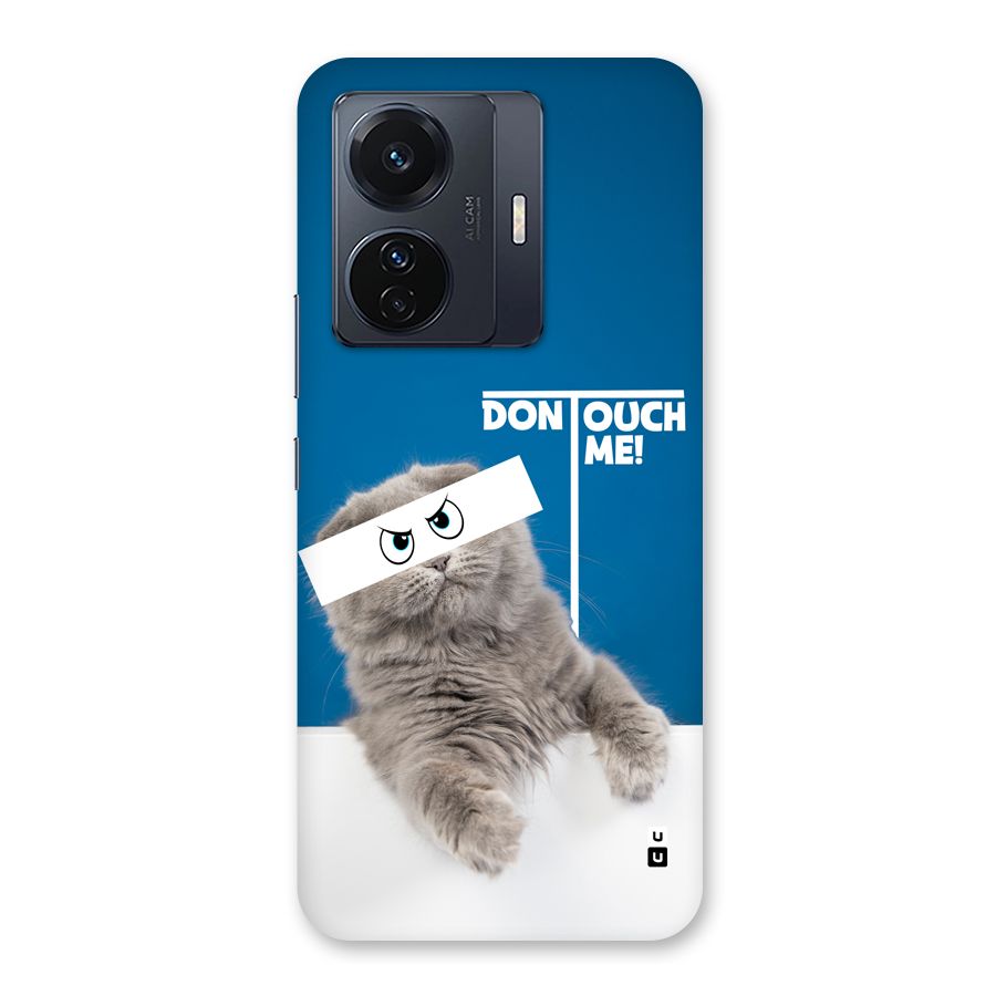 Kitty Dont Touch Back Case for Vivo T1 Pro