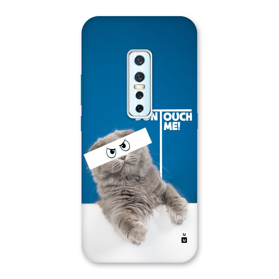 Kitty Dont Touch Back Case for Vivo V17 Pro