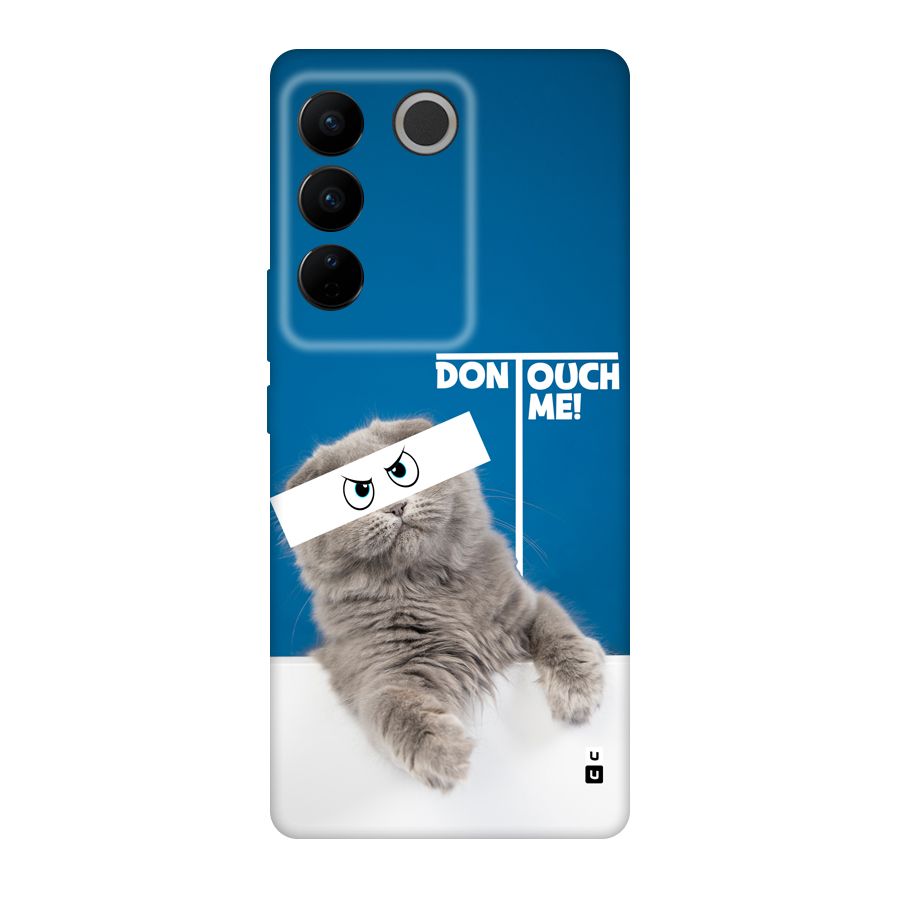 Kitty Dont Touch Back Case for Vivo V27