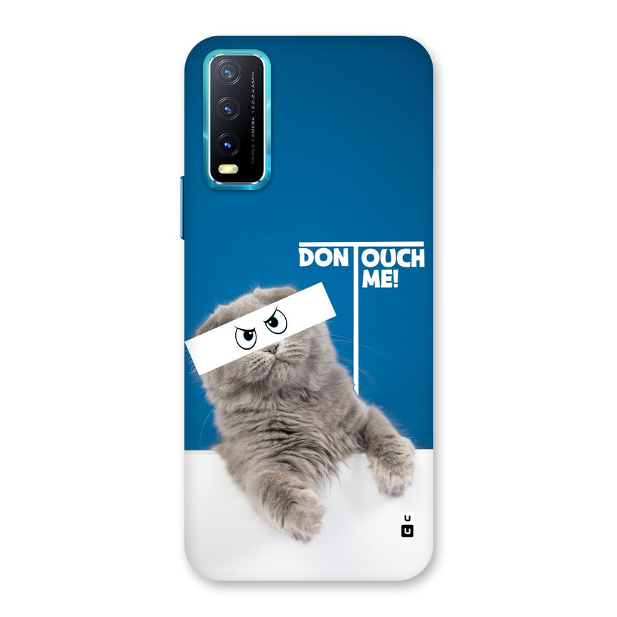 Kitty Dont Touch Back Case for Vivo Y20