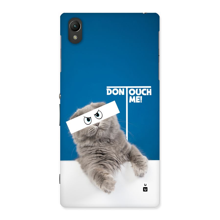 Kitty Dont Touch Back Case for Xperia Z1