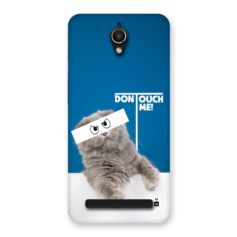 Kitty Dont Touch Back Case for Zenfone Go