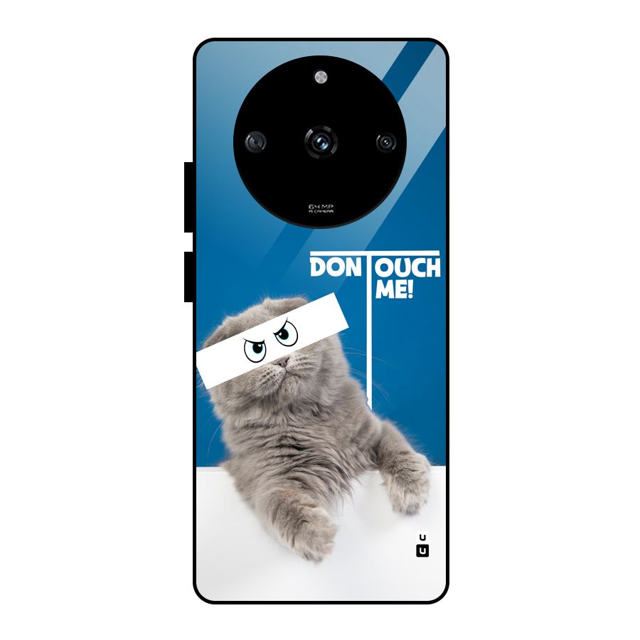 Kitty Dont Touch Glass Back Case for Realme Narzo 60 5G