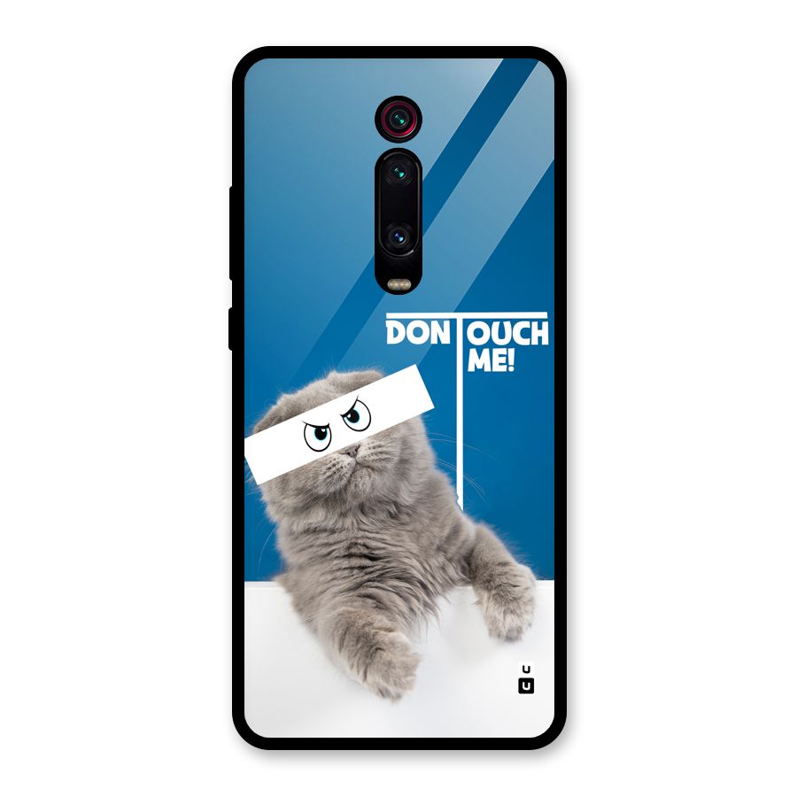 Kitty Dont Touch Glass Back Case for Redmi K20