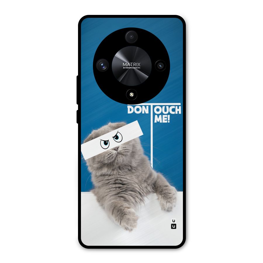 Kitty Dont Touch Metal Back Case for Honor X9b