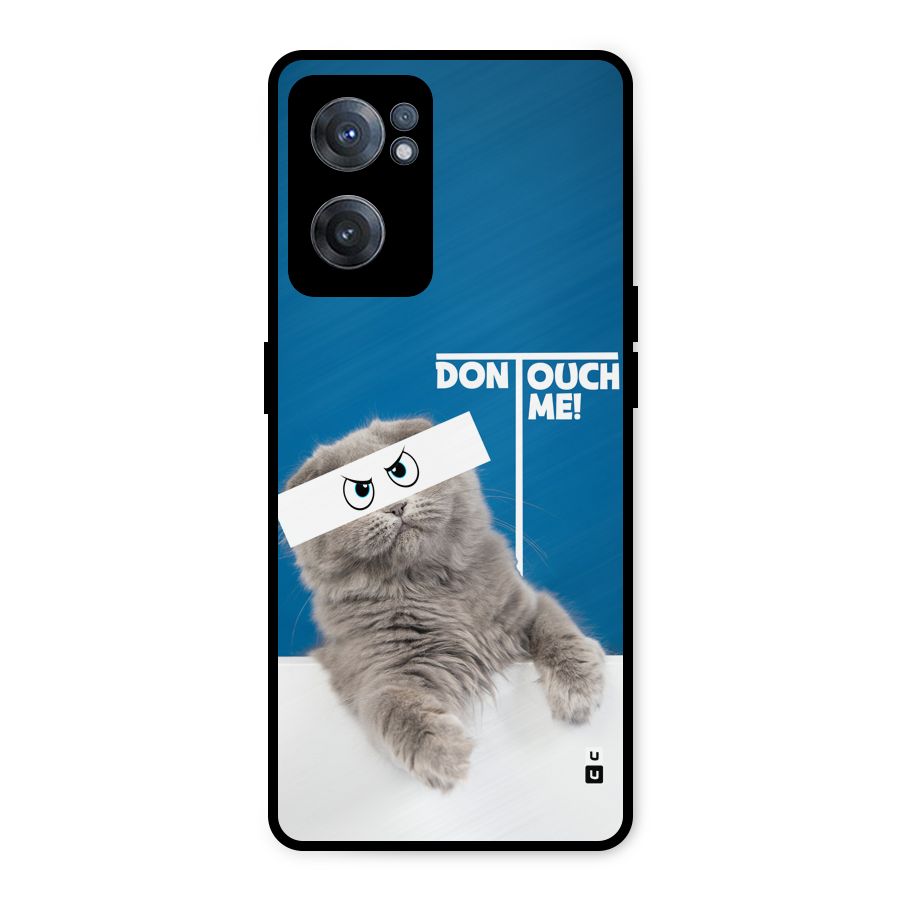 Kitty Dont Touch Metal Back Case for OnePlus Nord CE 2 5G