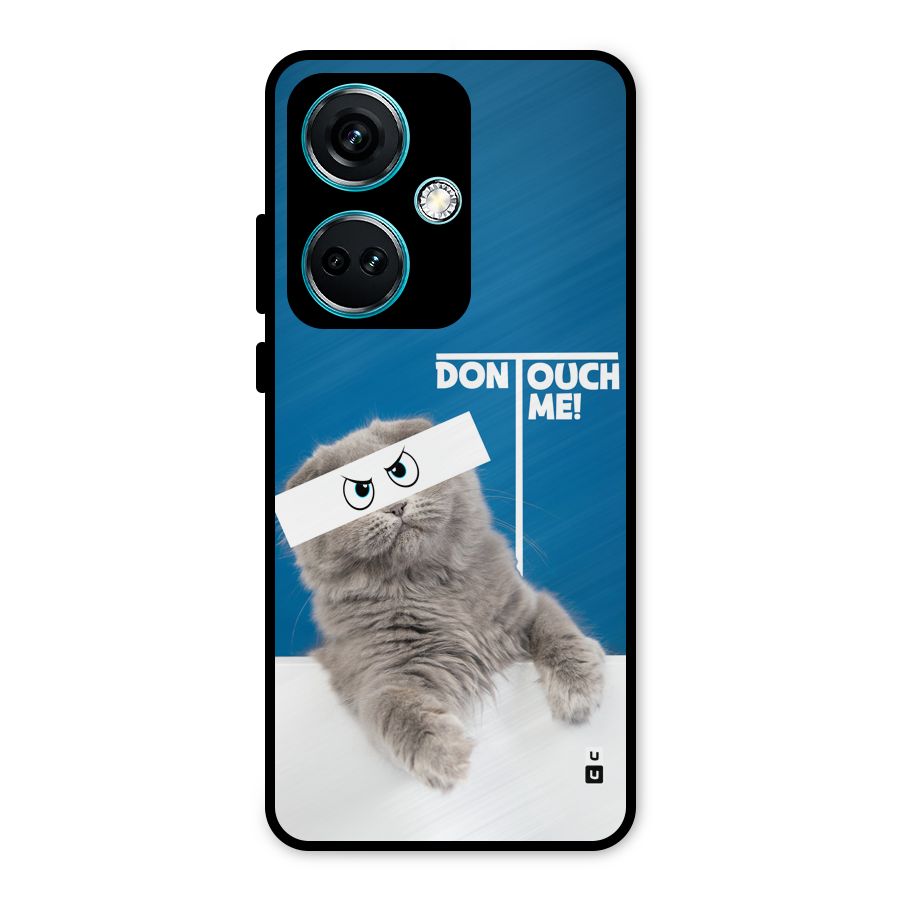 Kitty Dont Touch Metal Back Case for OnePlus Nord CE 3 5G