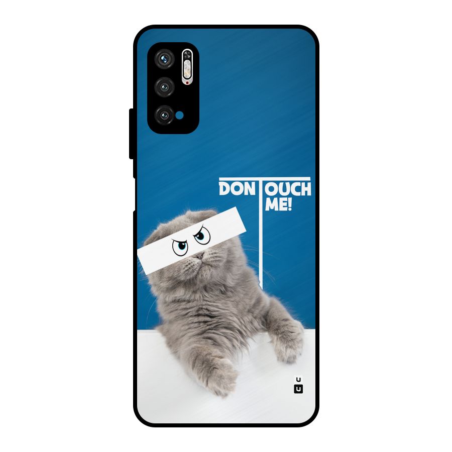 Kitty Dont Touch Metal Back Case for Poco M3 Pro 5G